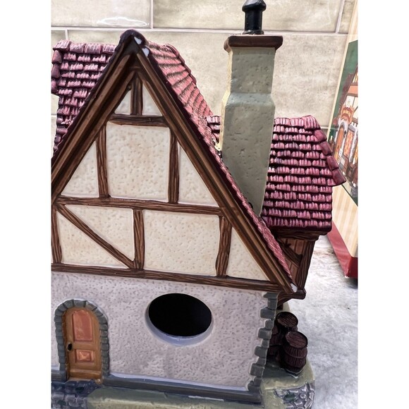 Lemax Stein Haus Pub Caddington Village 2014 45723 Christmas Village Brew Beer - Picture 9 of 14